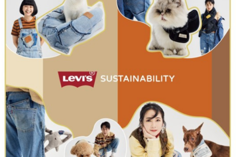 Levi's® 永續再製，與毛孩一同響應！