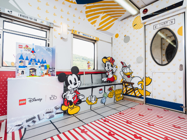 樂高®於「環島之星夢想號-迪士尼主題列車」打造全新夢幻打卡點！