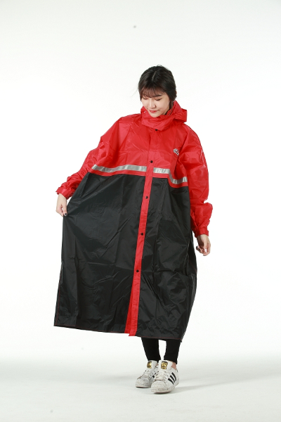 達新將尼龍全開雨衣(五色)