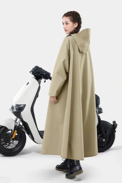 Kiiwi O加長加厚防通勤通學連身式機能雨衣